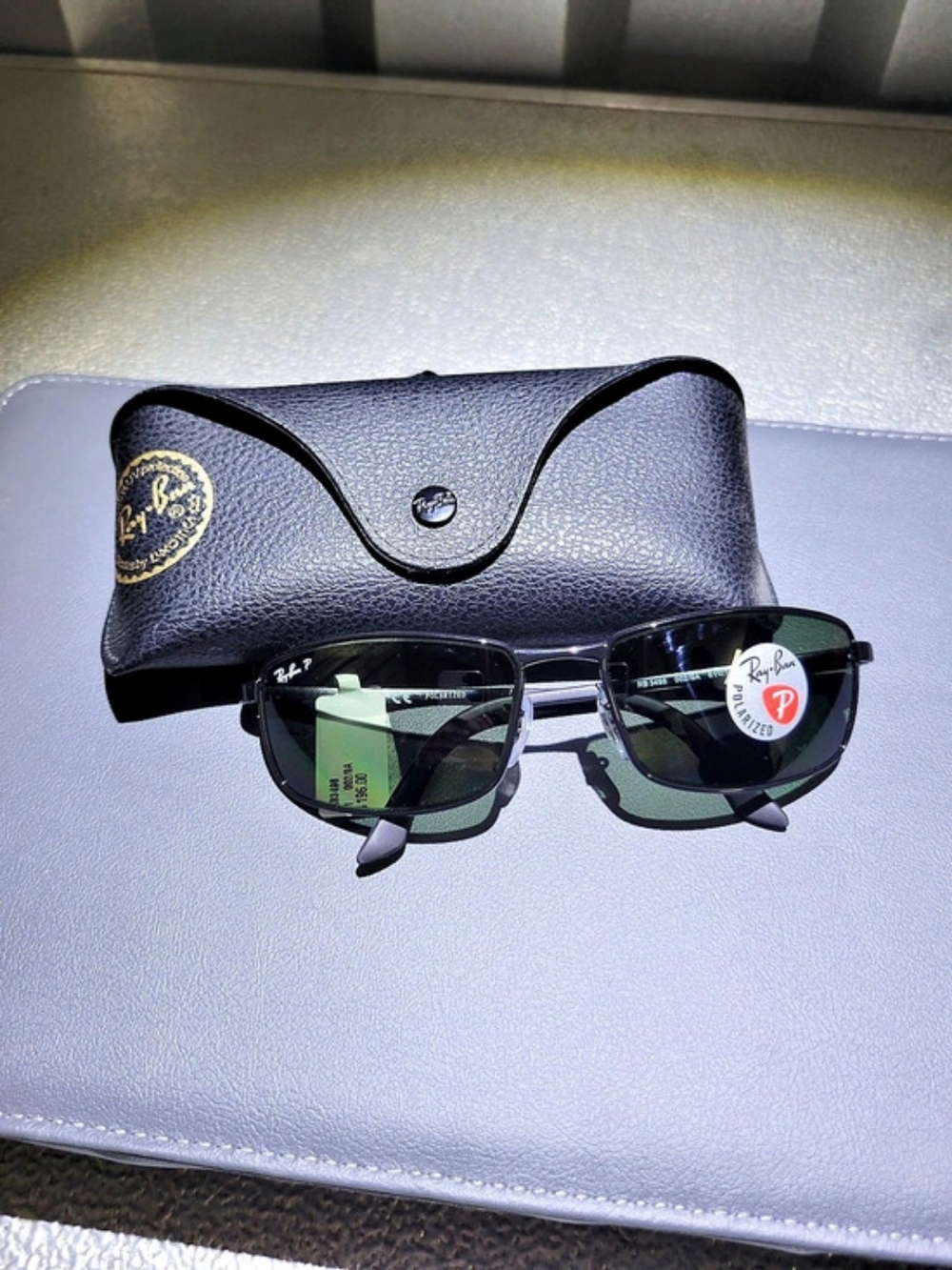 Ray-Ban RB3498 Black Sunglasses NWT